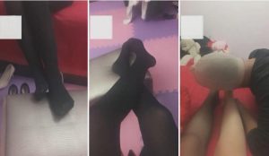 【佳人】黑丝家奴伺候舔脚-97LZTD-1183