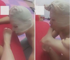 【佳人】黑丝家奴伺候舔脚-97LZTD-1183