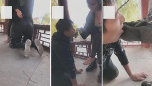 【双子姬】超虐！大连公园训狗-97LZTD-1185