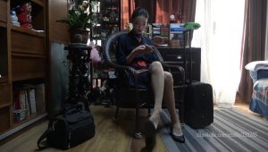 [K&M系列] 极品空姐肉丝挑-97LZTD-1218