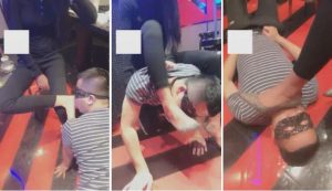 【小贝】KTV 强制羞辱陪酒员-97LZTD-1230