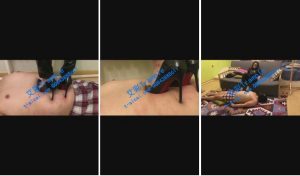 哈市碧凡黑色高跟狠踩 下部-97LZTD-1240