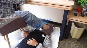 【第五风格】 小姐姐把男友的脸当棉鞋捂脚-97LZTD-1295