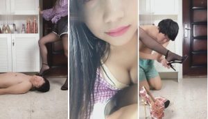 兔粉粉高跟凉鞋踩踏踩头-97LZTD-1286