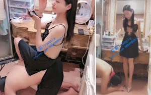 【蜜桃儿S】生活化调教 贱奴滚过来伺候-97LZTD-1287