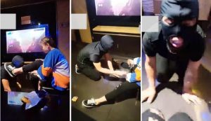 【00后冰冰女王】KTV帆布鞋棉袜调狗【完整版】-97LZTD-1298