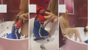 【国民queenS】劲爆！捆绑堵嘴调刑奴女m-97LZTD-1299