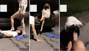 双子姬，大双野外羞耻泰迪-97LZTD-1318