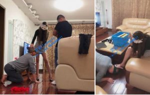 【妆主大大】剧情：凌辱绿帽老公-97LZTD-3298