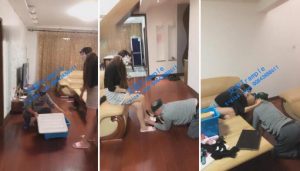 【妆主大大】剧情：凌辱绿帽老公-97LZTD-3298