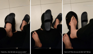 第3季韩国最美霸凌者PrincessMJ原味汗脚臭袜子羞辱踹狗站合集