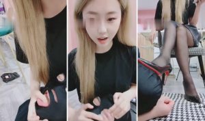 【一茶】美女主播黑色脚下狗-97LZTD-83506817