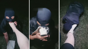 【语晴】户外长靴肉丝遛狗调-97LZTD-83506818