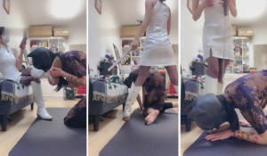 【暴力美学】开发素人闺蜜做狗-97LZTD-83506834