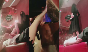 【猫神大人】KTV让狗品尝原味裸足-97LZTD-83506839