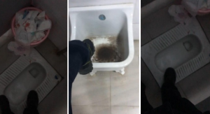 【00后校园原创】旭旭女s公共厕所公开模拟调教