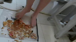 美脚下的盛宴大餐