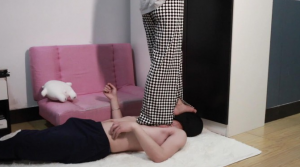 【黑丝诱惑】素女沐沐肉丝虐乳坐脸