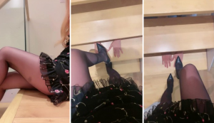 【梦樱】羞辱偷窥狂-手踏板脚踩食-97LZTD-83506885