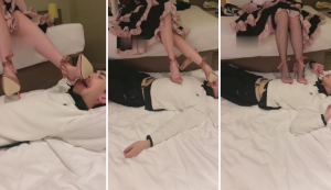 【神乐sama】洛丽塔高跟网袜全体重踩踏-97LZTD-83506888