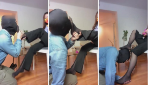 【巴莉女王】白领高跟黑丝虐狗奴-97LZTD-83506909