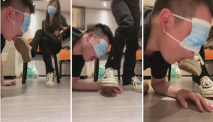 【阿月】雨天超脏鞋底强迫狗舔-97LZTD-83506913