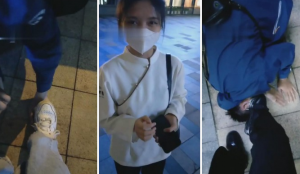 【梵高】真实-成功2个美女路人舔鞋闻脚-97LZTD-83506915