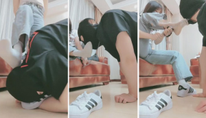 【妮蔻】强制闻臭鞋臭袜专场-97LZTD-83506924