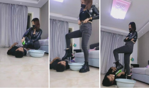 【雪儿】伺候不好就吃鞋喝洗脚水吧-97LZTD-83506944