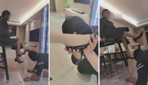 【药神】女老板下班让员工做家奴-97LZTD-83506947