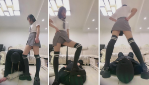 【简一】JK学姐过膝长袜暴力调-97LZTD-83506965