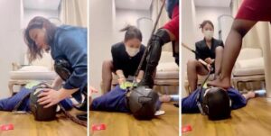 【梓夫人】双S-骑马重度虐打贱奴-97LZTD-95565