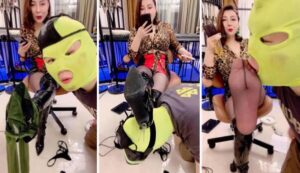 【梓夫人】长靴黑丝圈养绿帽狗囚禁虐-97LZTD-95564