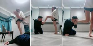 【术术】多视角重度虐-不把狗当人-踩踏鞭打-97LZTD-95522