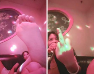 【奶糖】KTV裸足恋足舔-97LZTD-103787