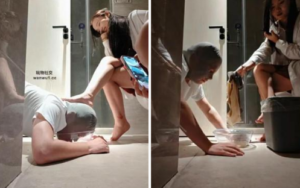 【叶娘】双S-清理脏高跟抽耳光转胯脚踩喂食【三视角版】-97LZTD-103867