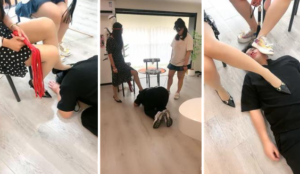 【唯兮】双S-重度鞭打踢踹-脚下喂食【双视角版】-97LZTD-429838