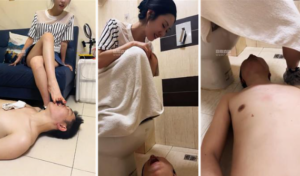 【晴天】健身后原味鞋袜玩贱奴【双视角版】-97LZTD-450780