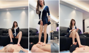 【南京小小】小白鞋白袜羞辱踩踏-97LZTD-450784