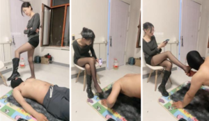 【鹿】散鞭抽-长靴黑丝美腿虐杀-97LZTD-450787