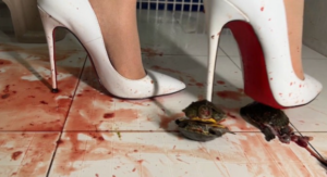 萌棠 白色高跟抽插龟龟 爆碾龟头-97LZTD-450806