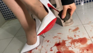 萌棠 白色高跟抽插龟龟 爆碾龟头-97LZTD-450806