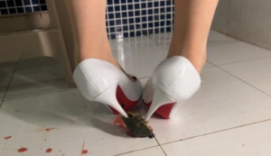 萌棠 白色高跟抽插龟龟 爆碾龟头-97LZTD-450806