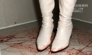 小华白靴残忍踩踏乌龟金鱼 YC-210315-7-97LZTD-450834