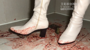 小华白靴残忍踩踏乌龟金鱼 YC-210315-7-97LZTD-450834