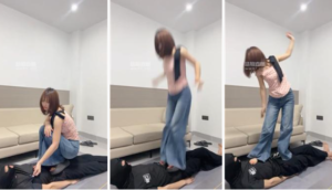 【知恩】鞋抽耳光-牛仔裤坐脸窒息-97LZTD-450844