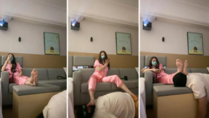 【小奕】绿帽男友下跪伺候【双视角版】-97LZTD-450853