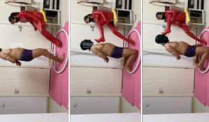 【旋律姐姐】皮衣女神-五花大绑强制虐-97LZTD-450854