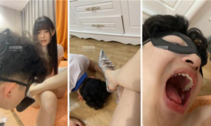 【婉纱】高跟学姐S欺负抖M学弟-97LZTD-450881