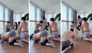 【舞池大人】白富美S-超多贱狗下跪伺候-97LZTD-450882